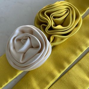 J. Crew Silk Belt, one size